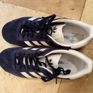 Navy Adidas Gazelle